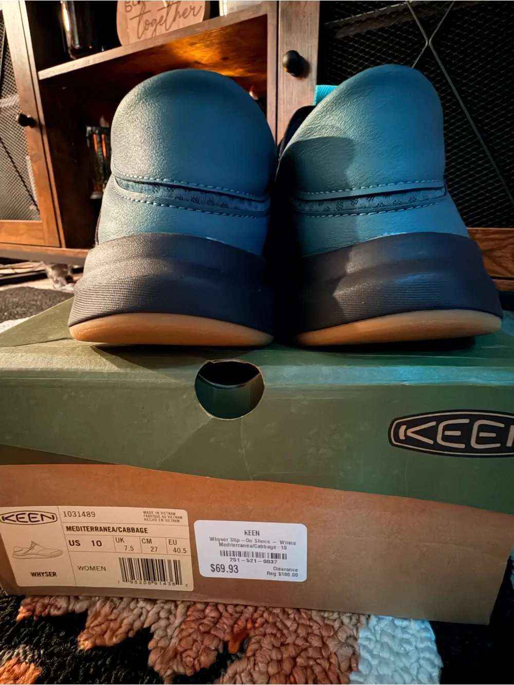 NWB KEEN Women's Whyser Slip-On Shoes Size 10